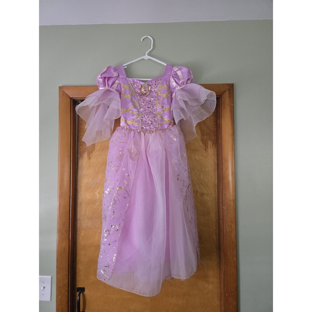 Disney Store Princess Rapunzel/Tangled Dress Up Costume Purple Size 9 EUC